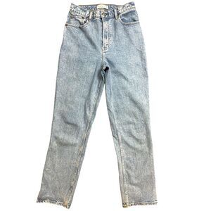 Abercrombie & Fitch The 90's Straight Ultra High Rise Curve Love Jean Sz 8R/29